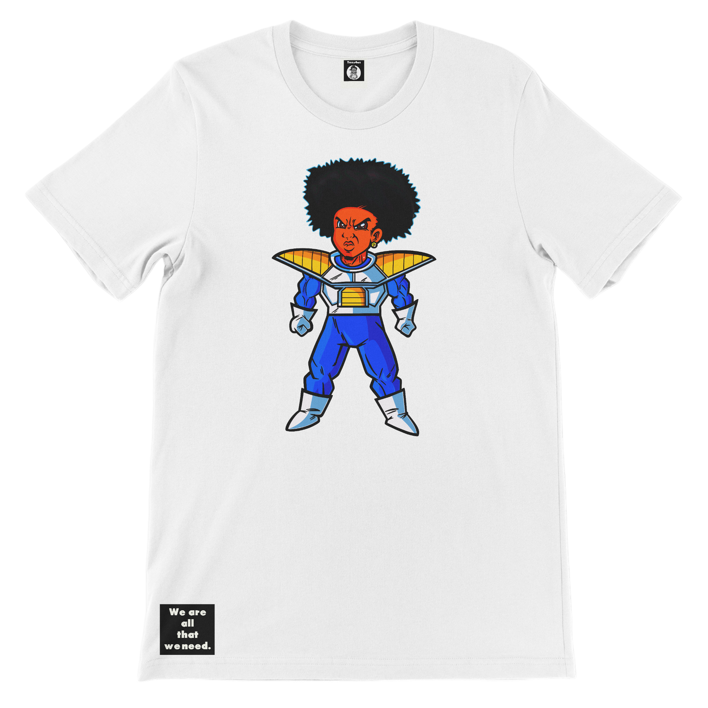 Afro-Saiyan Tee